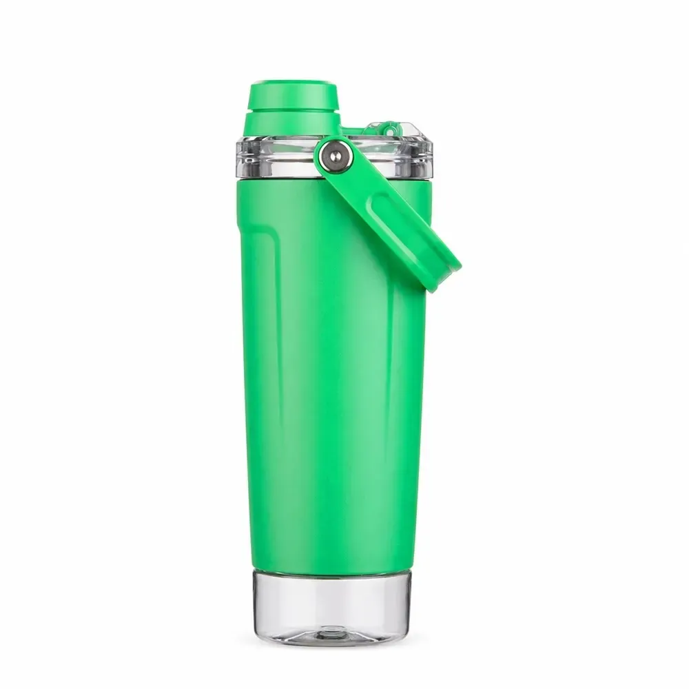 Coqueteleira térmica personalizada 650ml, cor verde