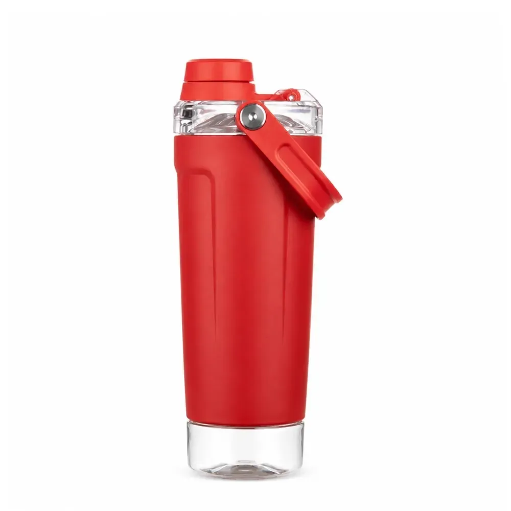 Coqueteleira térmica personalizada 650ml, cor vermelho