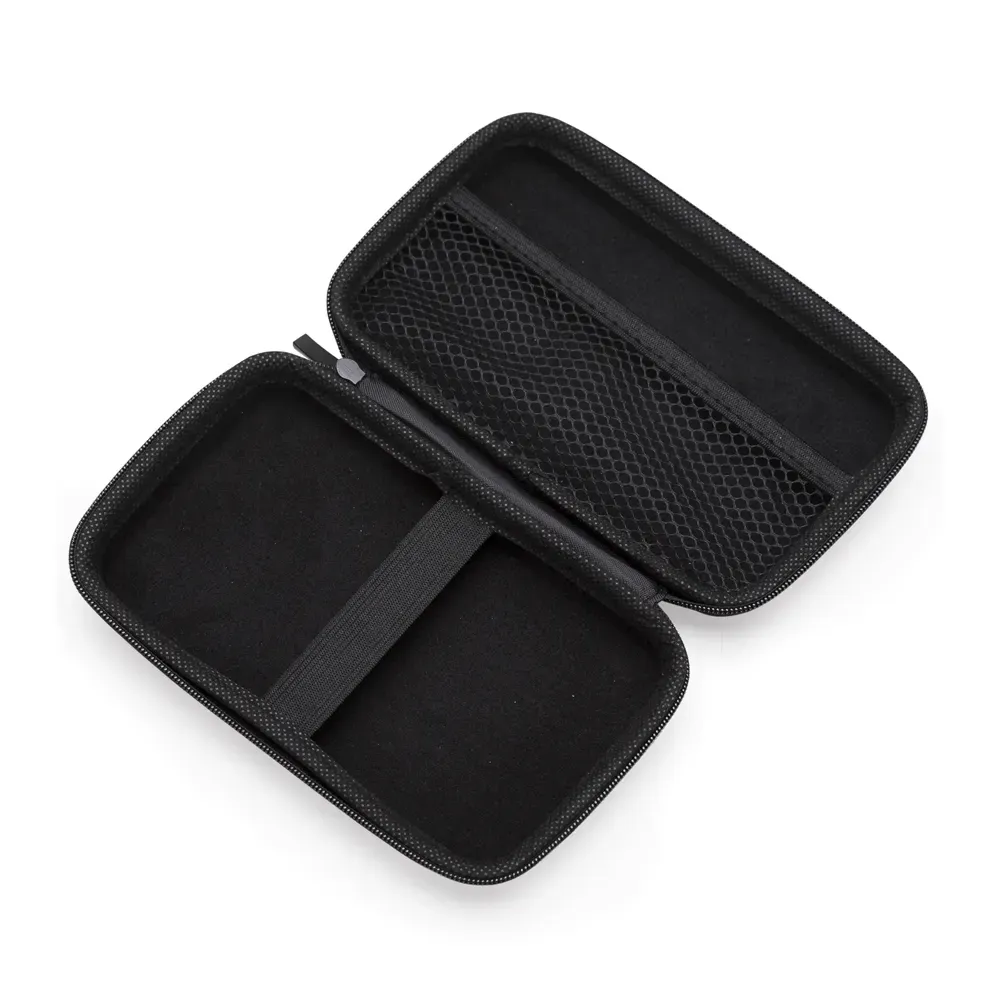 Estojo personalizado de couro sintético para kit tecnológico, 16 cm