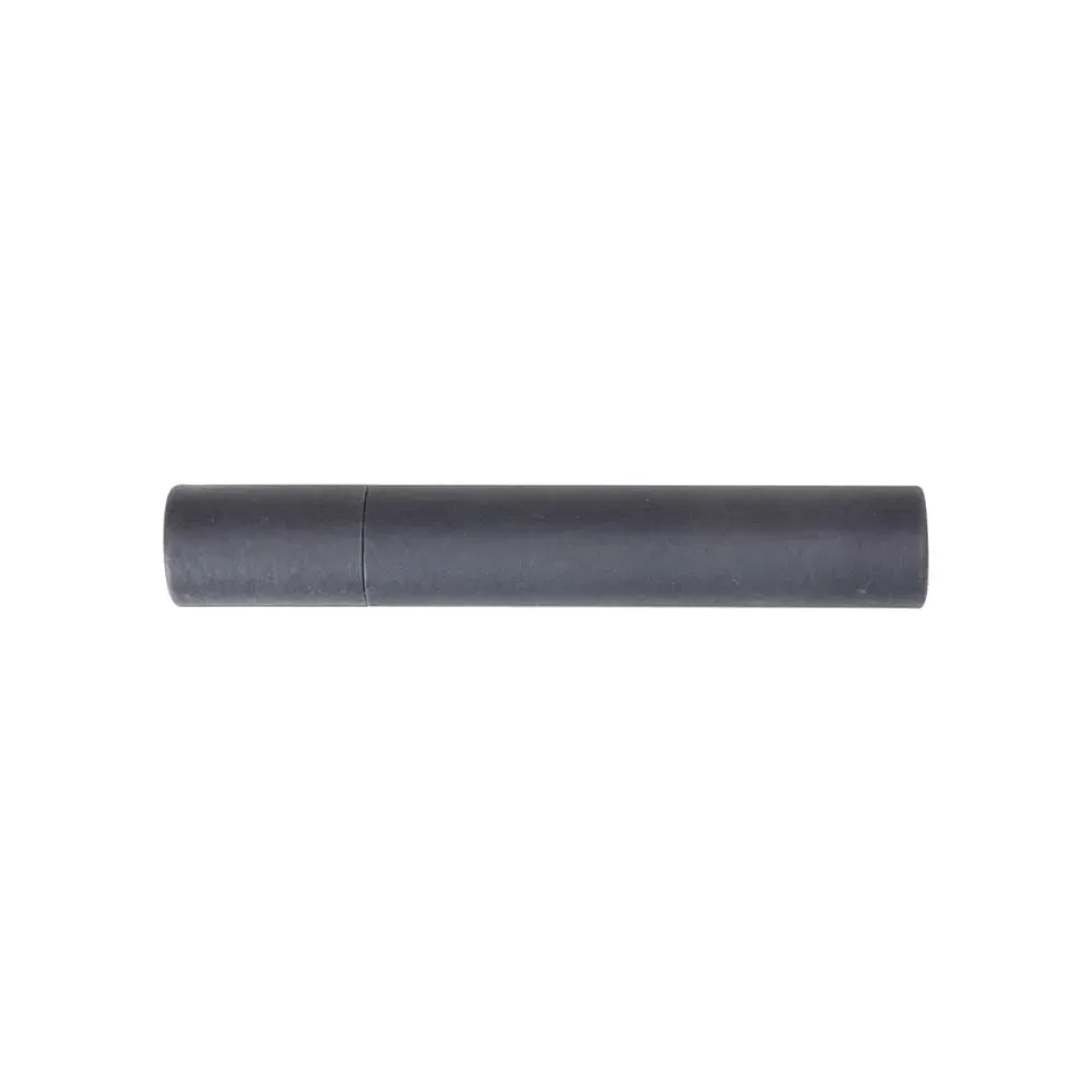 Estojo de papel preto personalizado para uma caneta