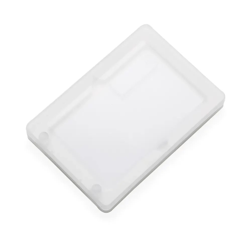 Estojo personalizado plástico para pen card, cor branco
