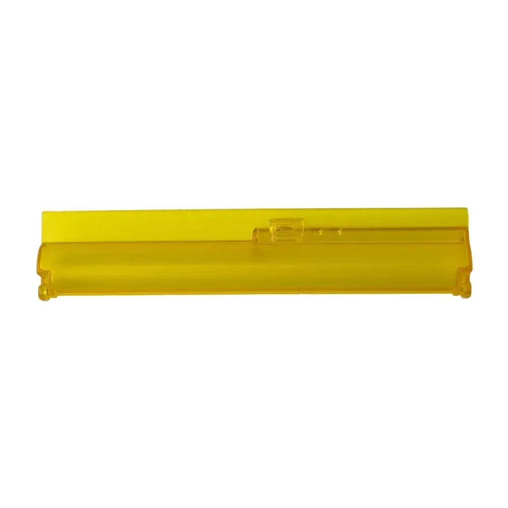 Estojo com régua personalizado, cor amarelo