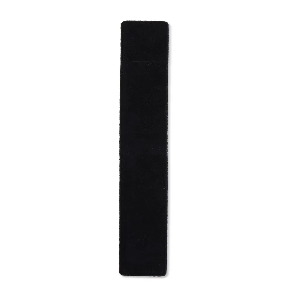 Estojo porta-caneta personalizado de veludo, cor preto