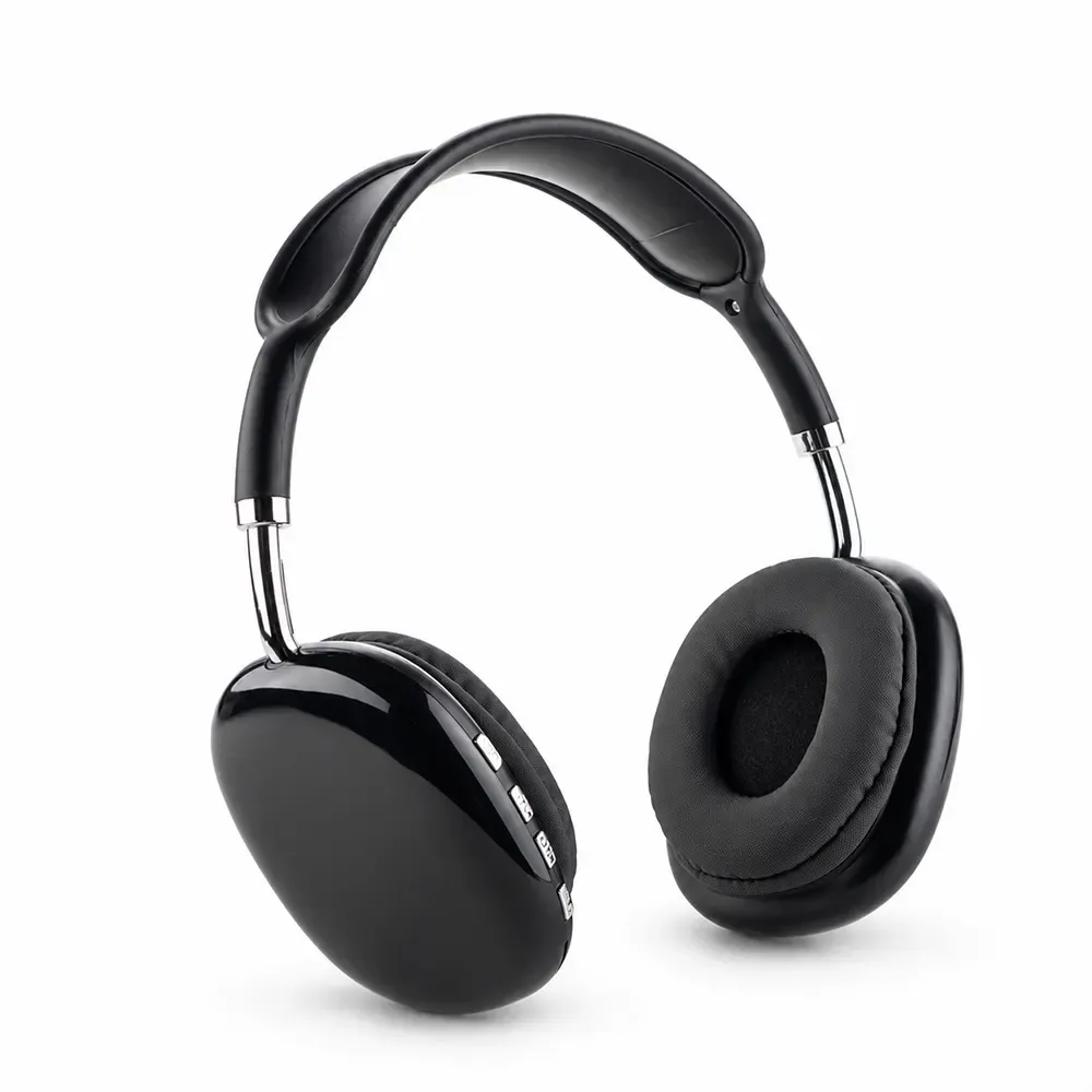 Fone de Ouvido Headphone Bluetooth 5.3 com Rádio FM em 5 Cores, cor preto