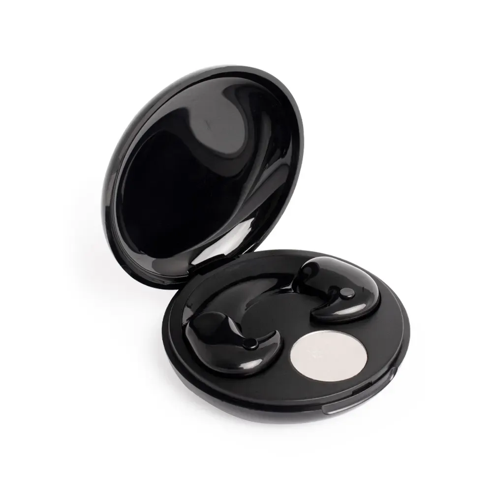 Fone de Ouvido TWS Bluetooth 5.3 com Modo Sono Automático, cor preto
