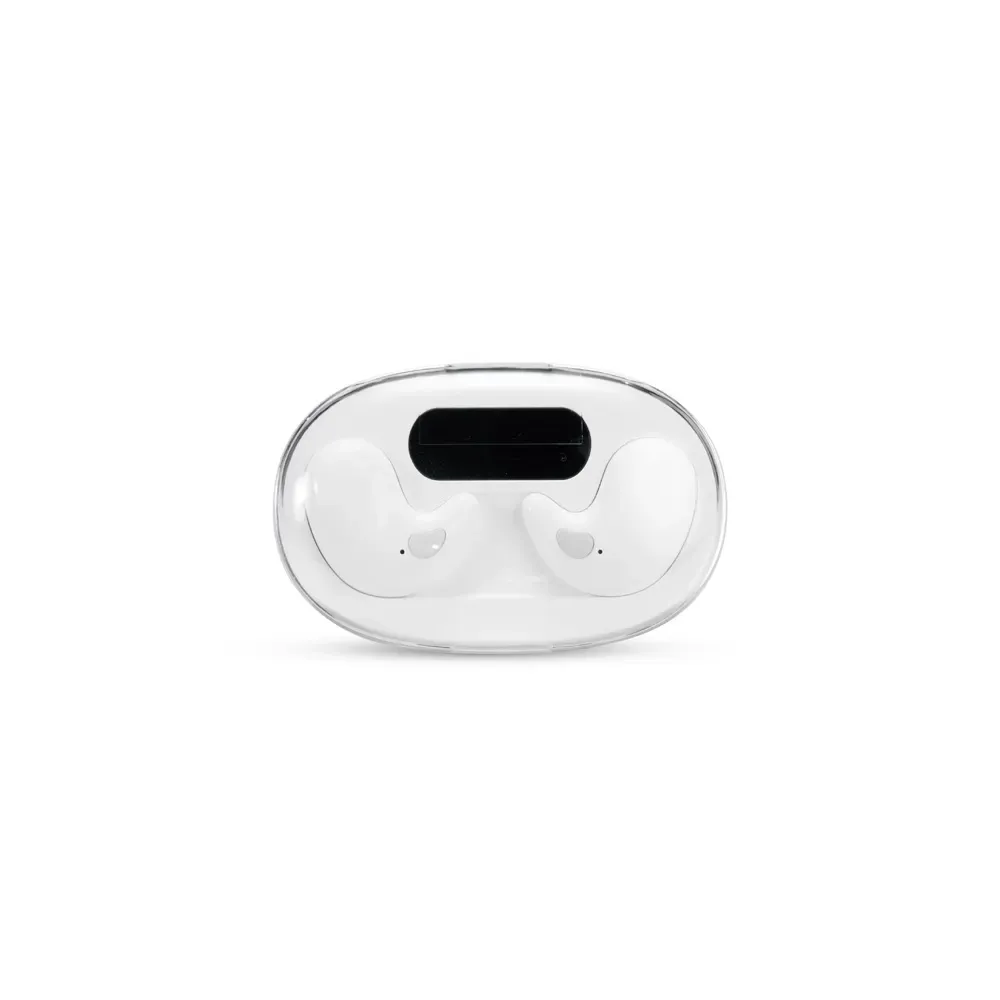 Fone de Ouvido TWS Intra-auricular Compacto em 6 Cores, cor branco