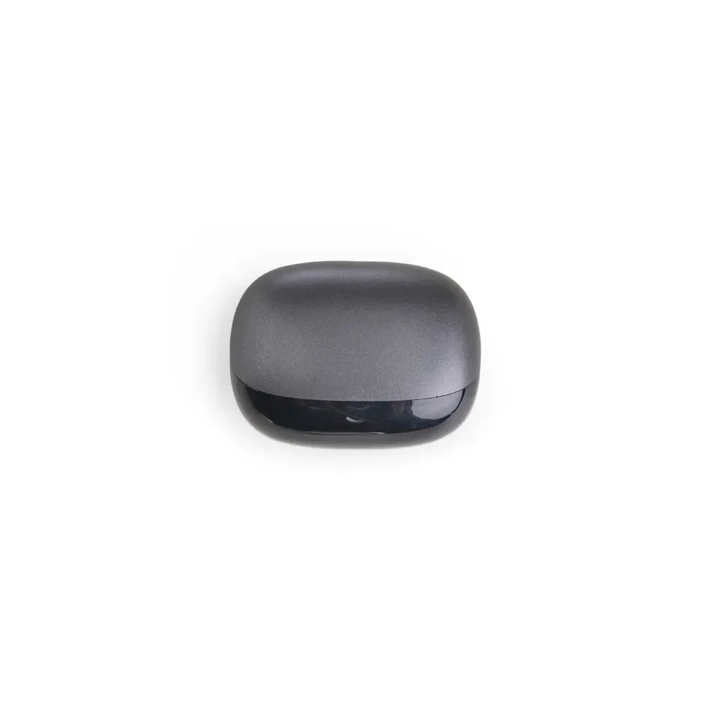 Fone de Ouvido TWS Leve e Compacto com Até 4 Horas de Reprodução, cor preto