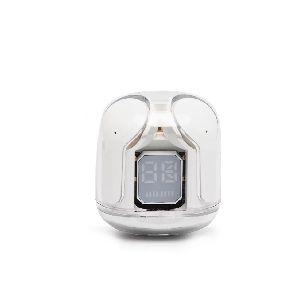 Fone de Ouvido TWS Touch com Case Carregador à Prova d'Água, cor branco