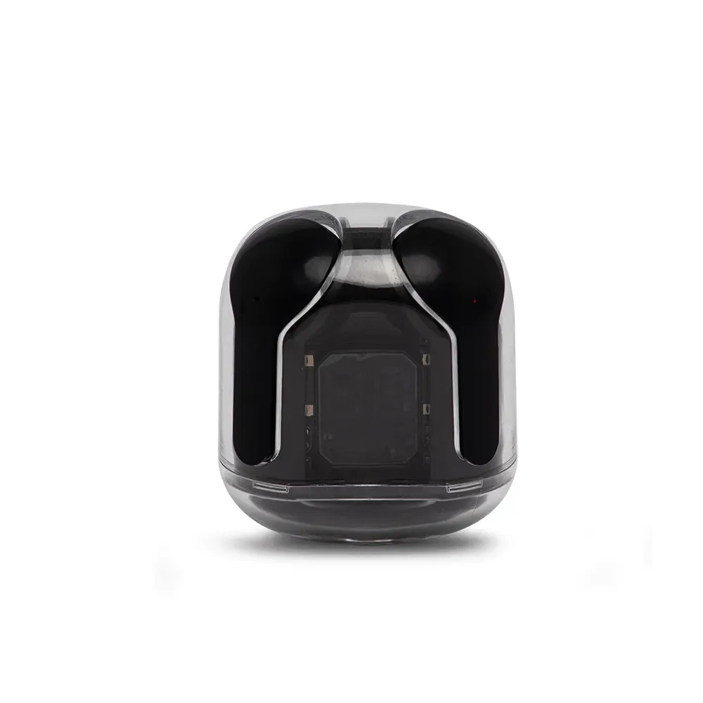 Fone de Ouvido TWS Touch com Case Carregador à Prova d'Água, cor preto