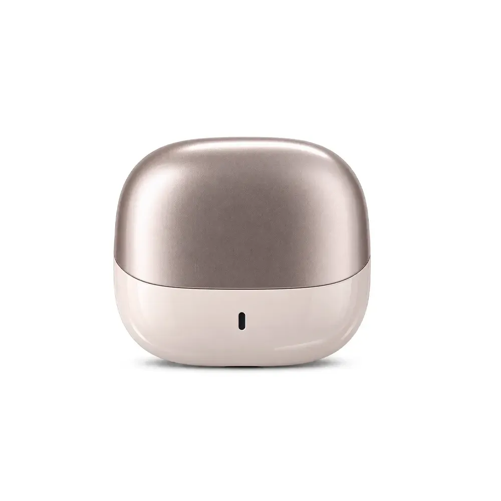 Fone de Ouvido Bluetooth TWS Intra-auricular com Case LED, cor bege