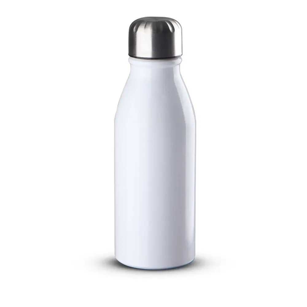 Garrafa de Alumínio 500ml branca