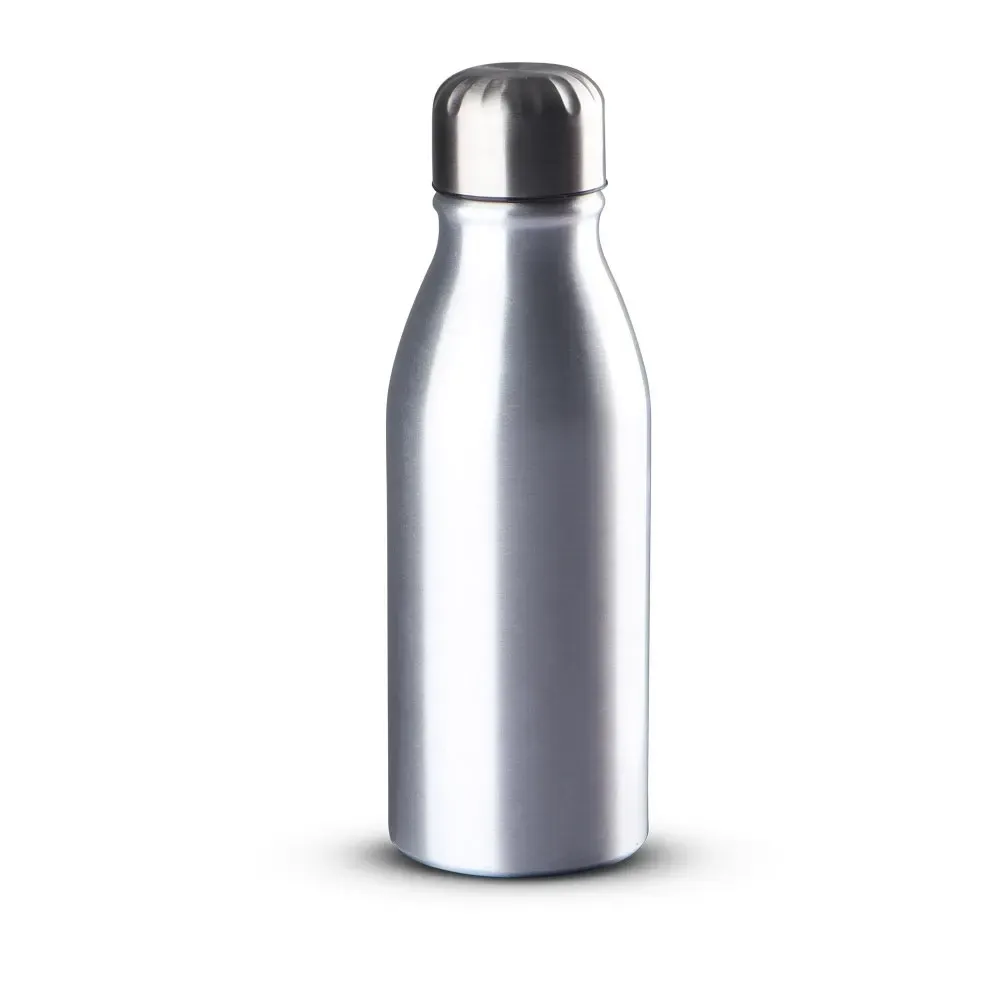 Garrafa de Alumínio 500ml prata