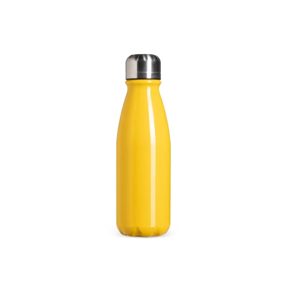 Garrafa de Alumínio 550ml amarela