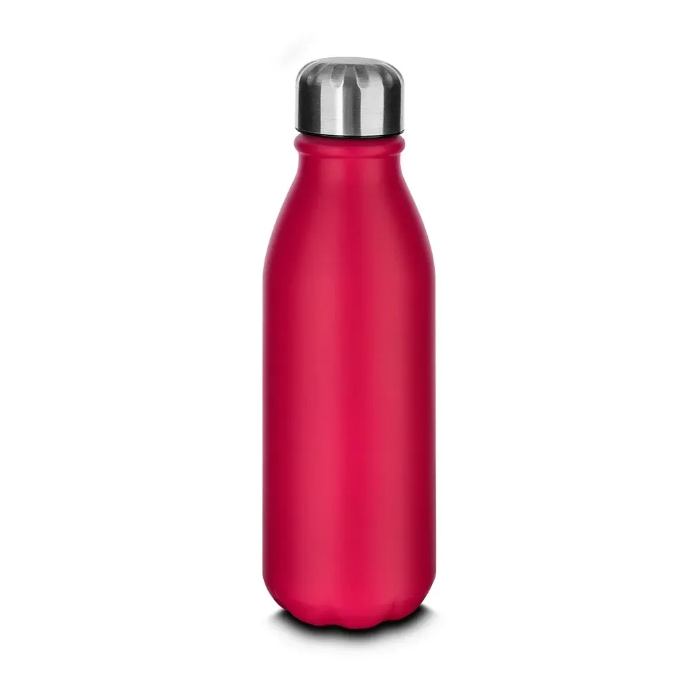 Garrafa de Alumínio Reciclado 550ml vermelha