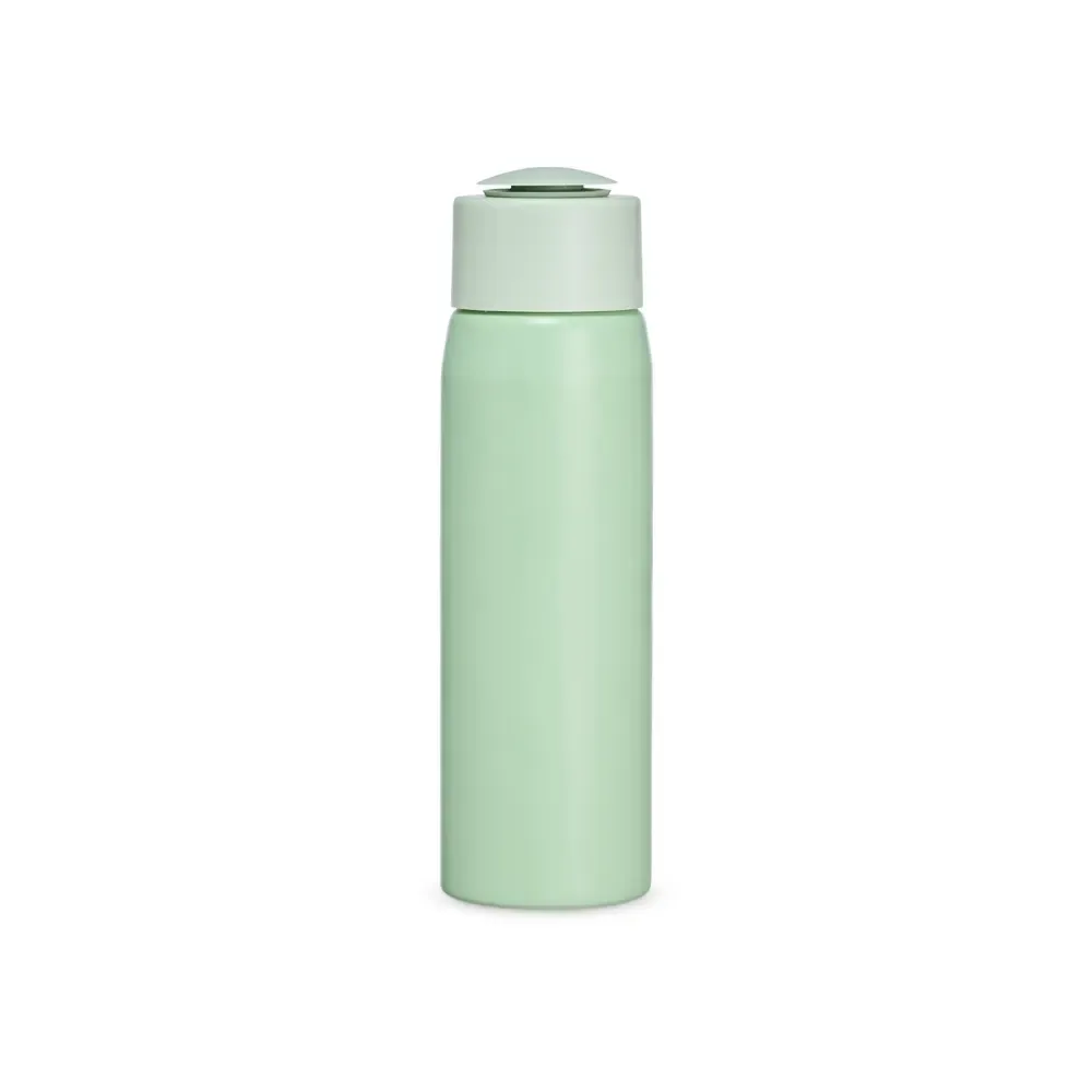 Garrafa alumínio 600ml acabamento fosco personalizada verde
