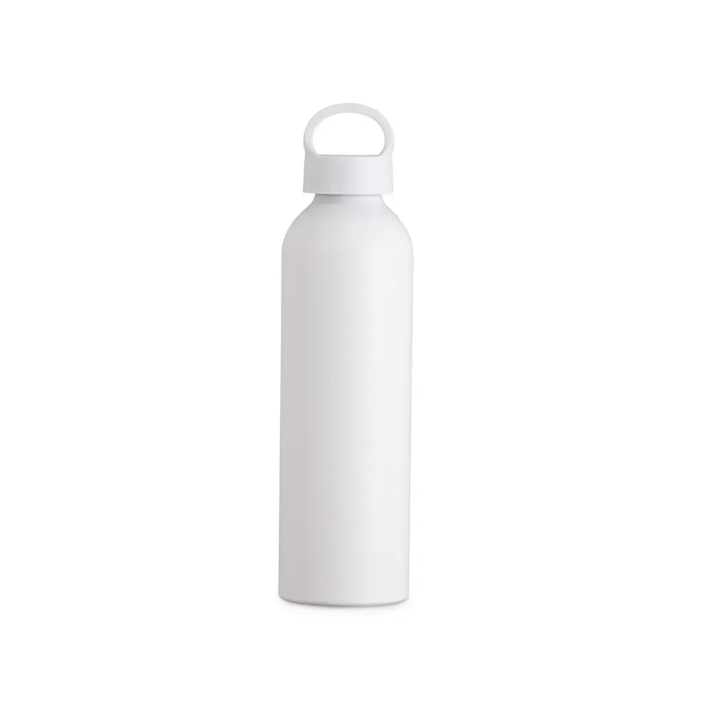 Garrafa de Alumínio 630ml personalizada branca