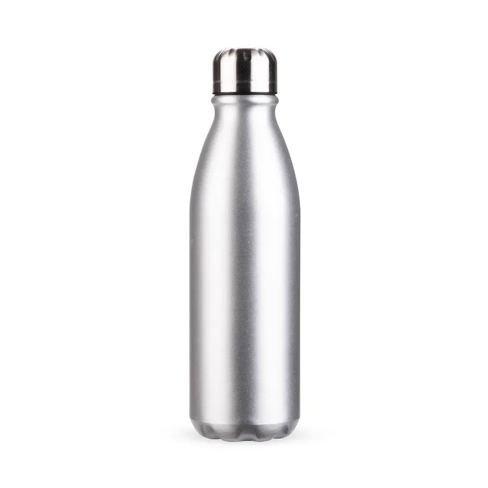 Garrafa de Alumínio 750ml Fosca prata