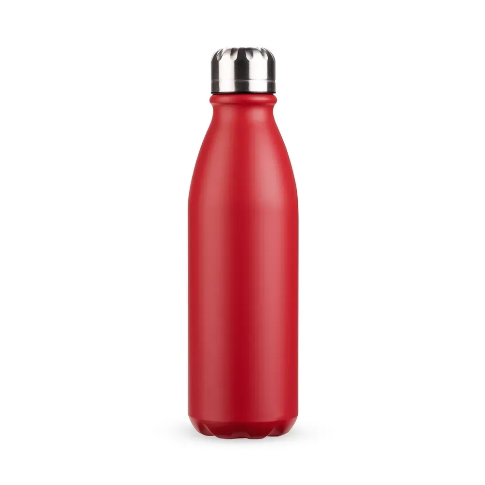 Garrafa de Alumínio 750ml Fosca vermelha
