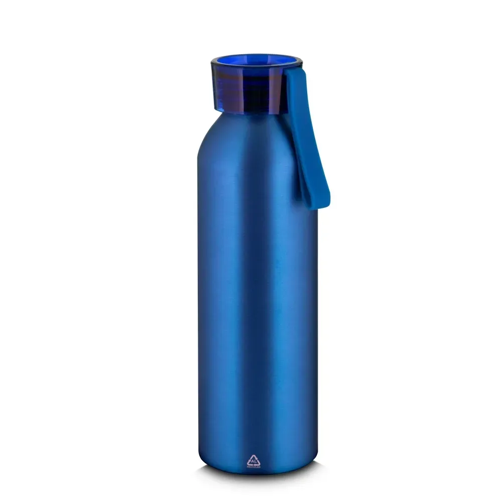 Garrafa de Alumínio Reciclado 640ml personalizada azul