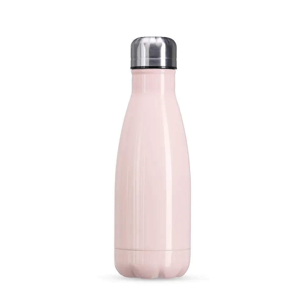 Garrafa inox 540ml personalizada rosa
