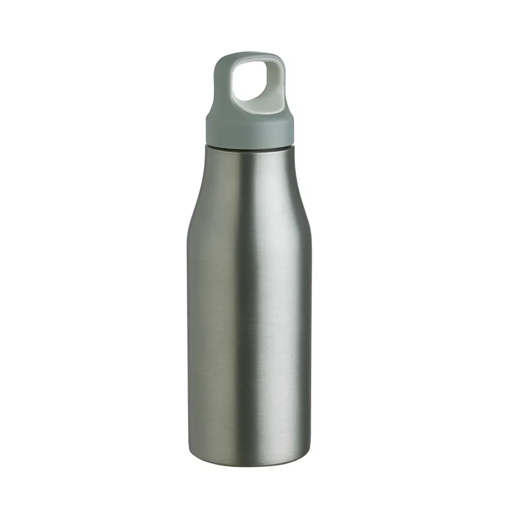 Garrafa inox 650ml com alça personalizada chumbo