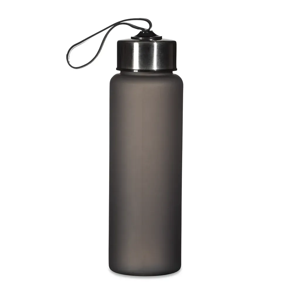 Garrafa Plástica 680ml com Alça Elástica personalizada fumê
