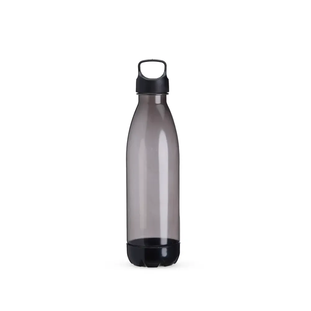 Garrafa Plástica Translúcida 680ml Fundo Removível personalizada fumê