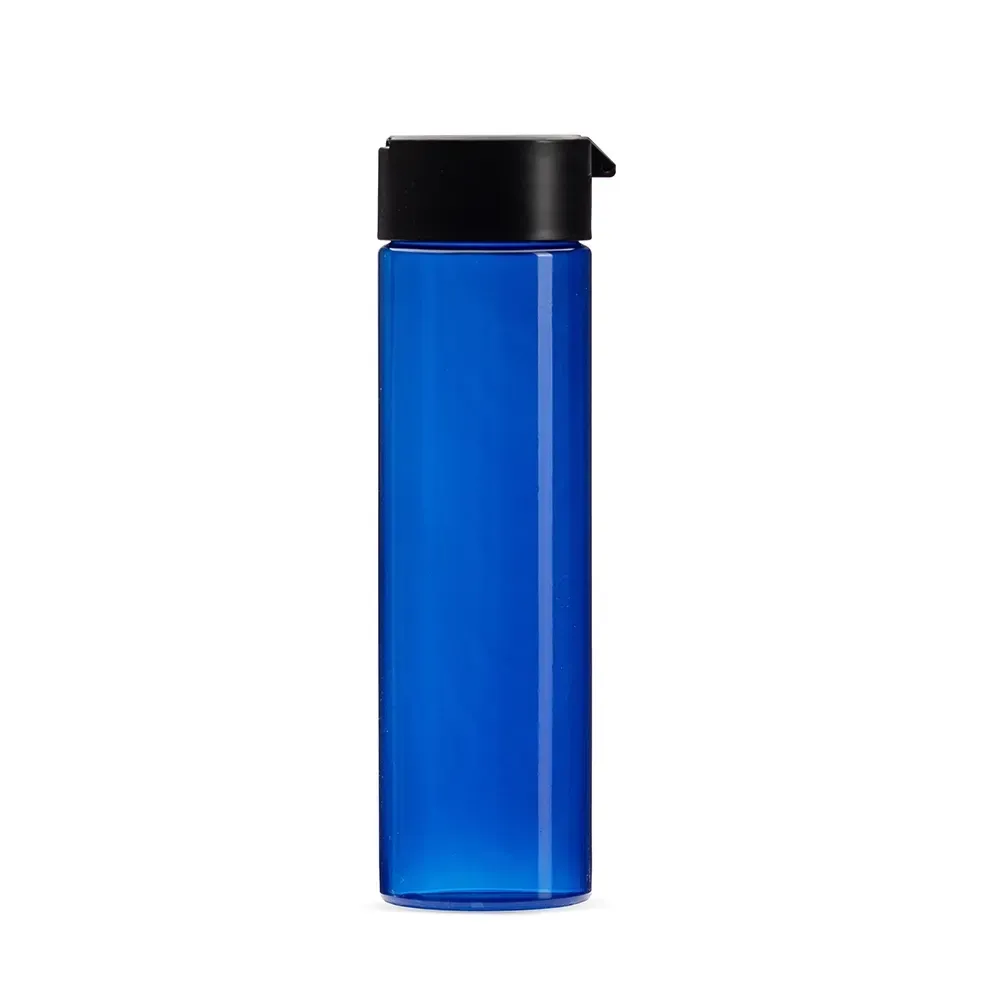 Garrafa Plástica 700ml Alça Circular personalizada azul