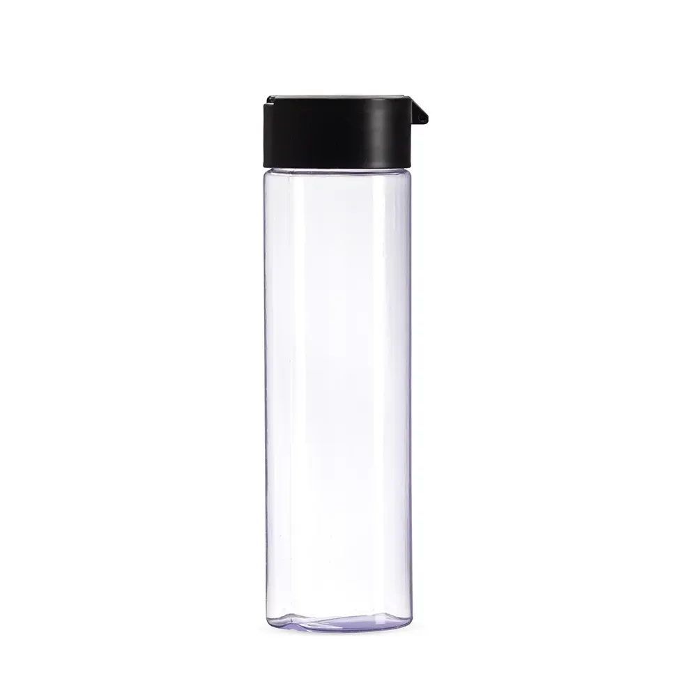 Garrafa Plástica 700ml Alça Circular personalizada transparente