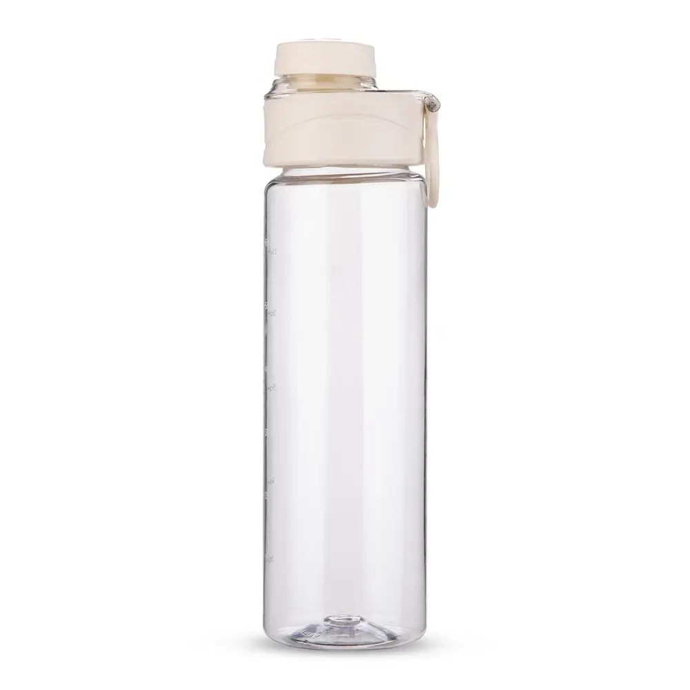 Garrafa Plástica 700ml com Anel de Vedação branca