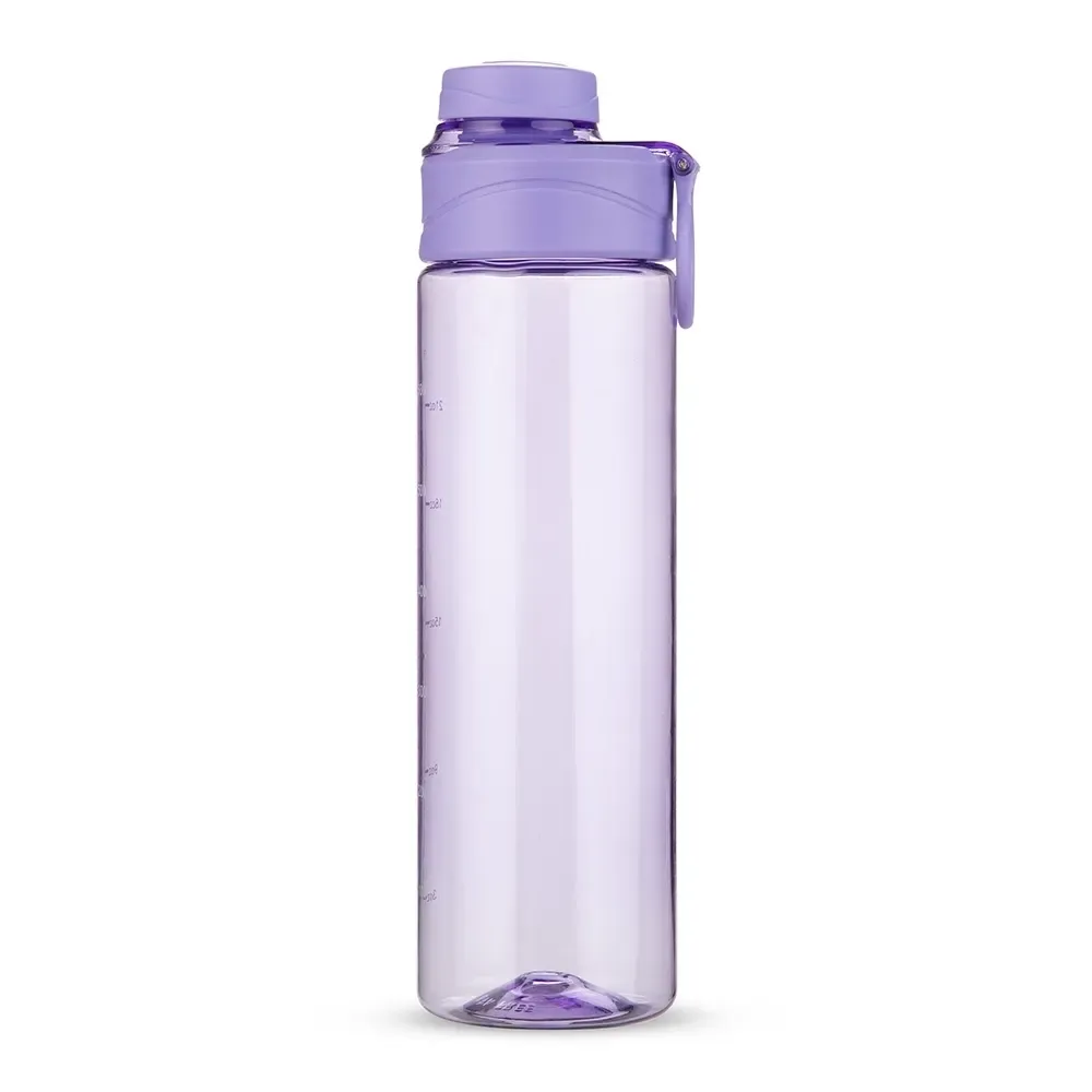 Garrafa Plástica 700ml com Anel de Vedação lilás