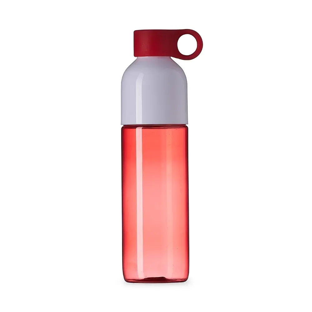 Squeeze plástico 700ml vermelho com tampa de suporte anelar personalizado