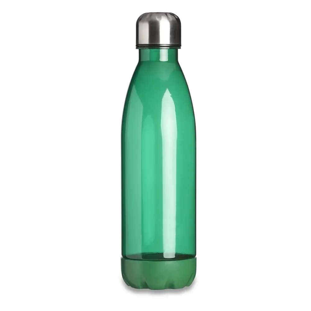 Garrafa Plástica 700ml Translúcida Base Leitosa verde