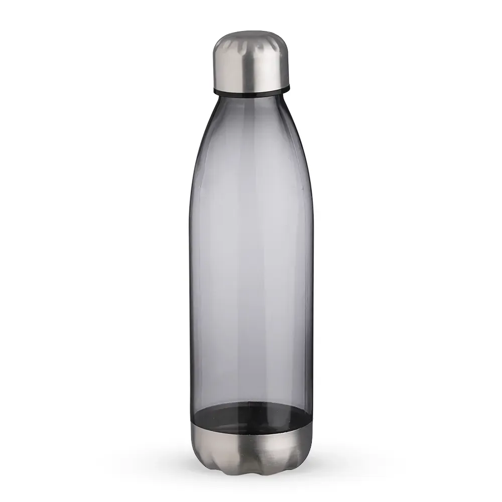 Garrafa plástica 700ml translúcida personalizada fumê