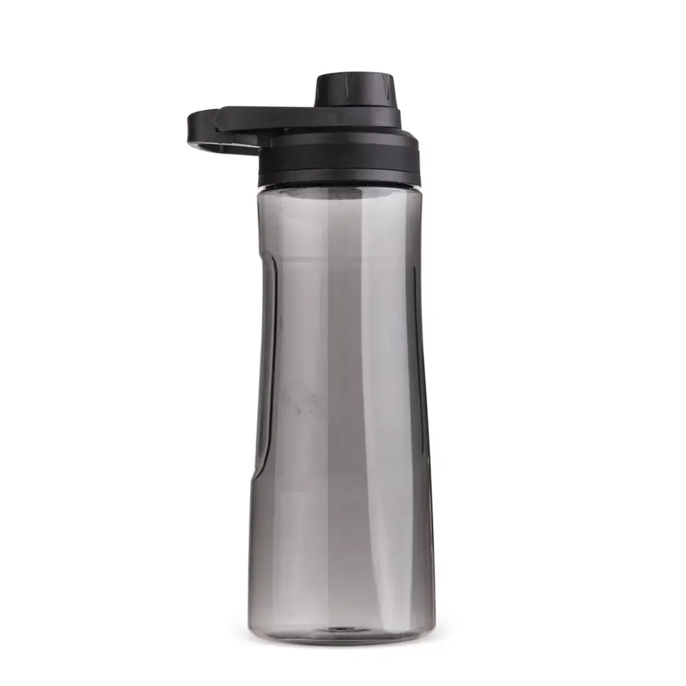 Garrafa Plástica 750ml Policarbonato com Peneira preta