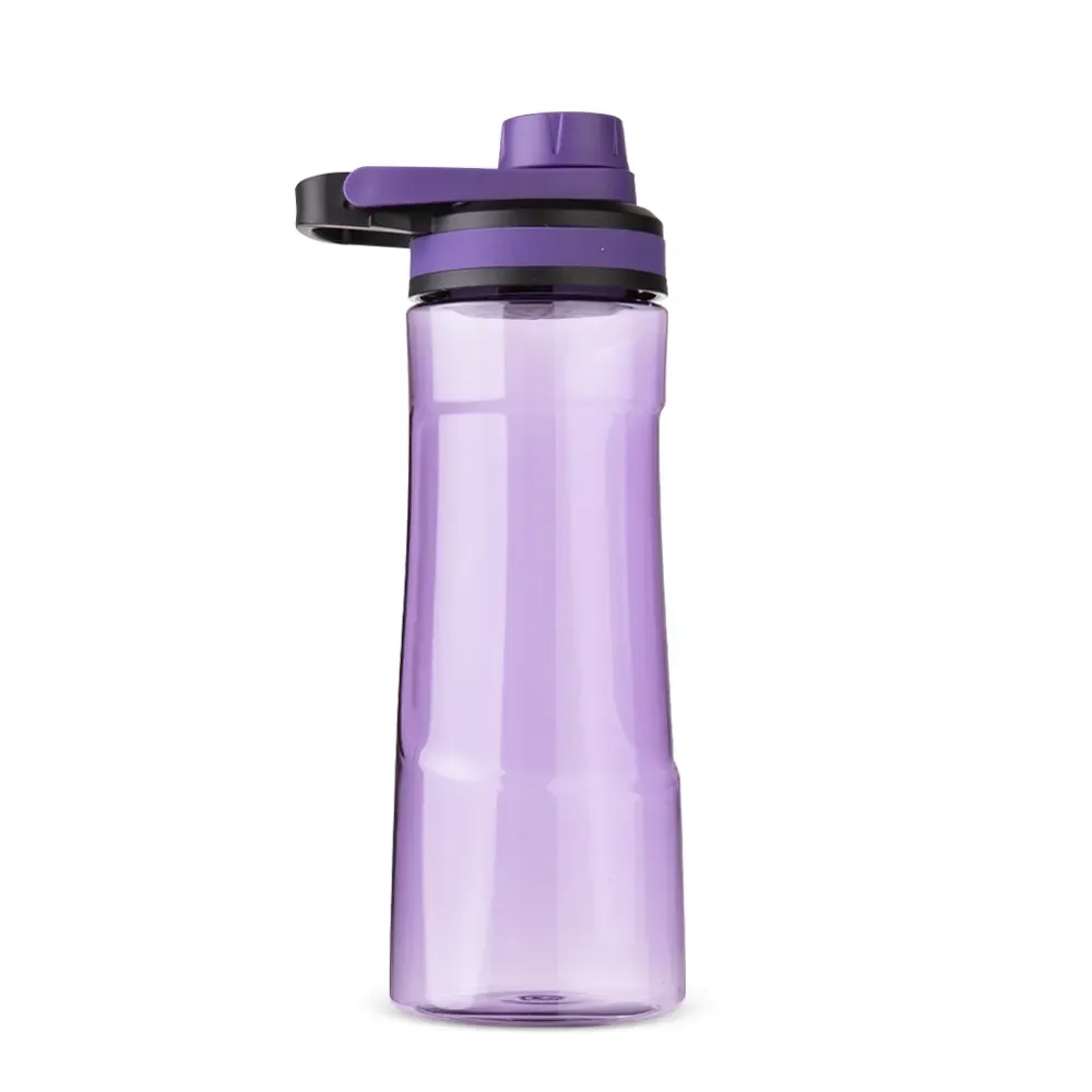 Garrafa Plástica 750ml Policarbonato com Peneira roxa