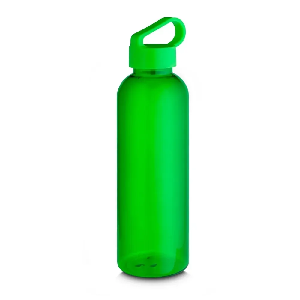 Garrafa Plástica rPET 550ml personalizada verde