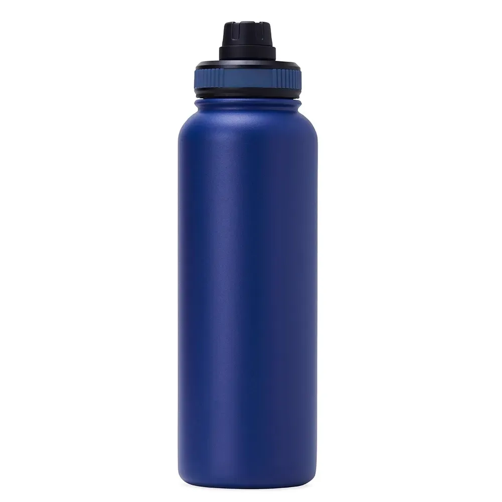 Garrafa Térmica 1,2 litros personalizada azul livre de BPA