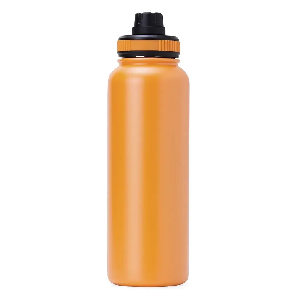 Garrafa Térmica 1,2 litros personalizada laranja livre de BPA
