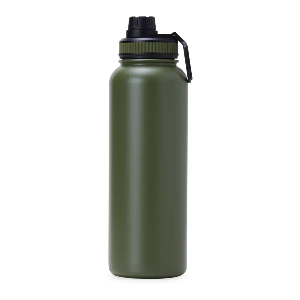 Garrafa Térmica 1,2 litros personalizada verde livre de BPA