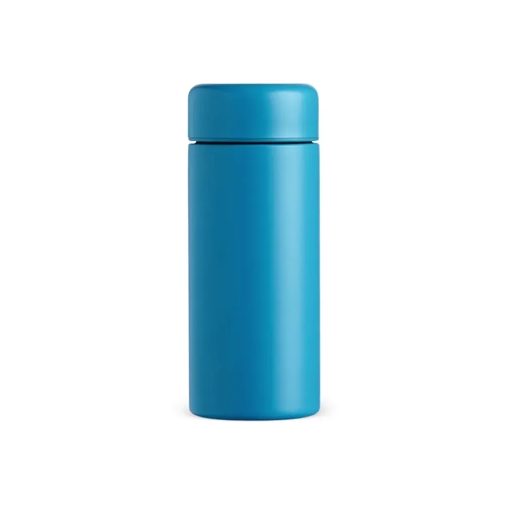 Garrafa Térmica 200ml personalizada azul claro