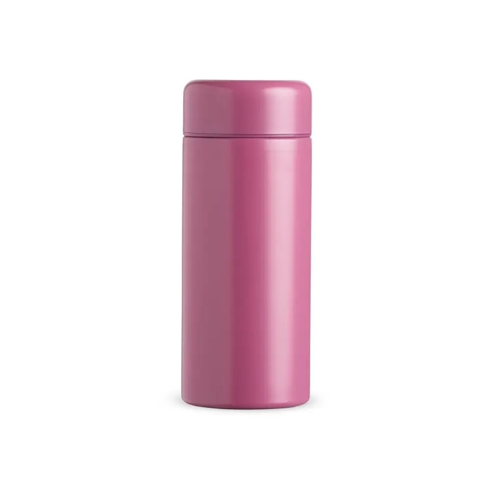 Garrafa Térmica 200ml personalizada pink