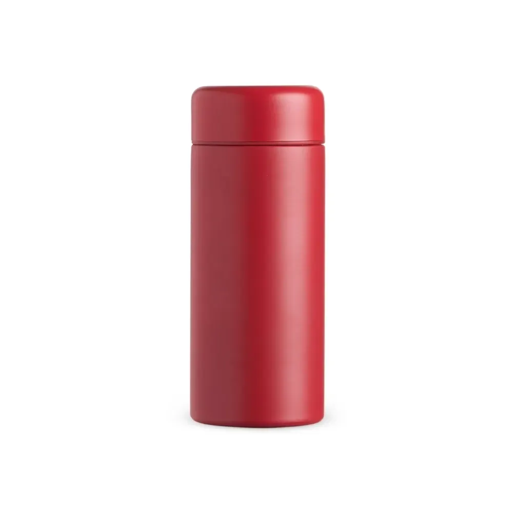 Garrafa Térmica 200ml personalizada vermelha