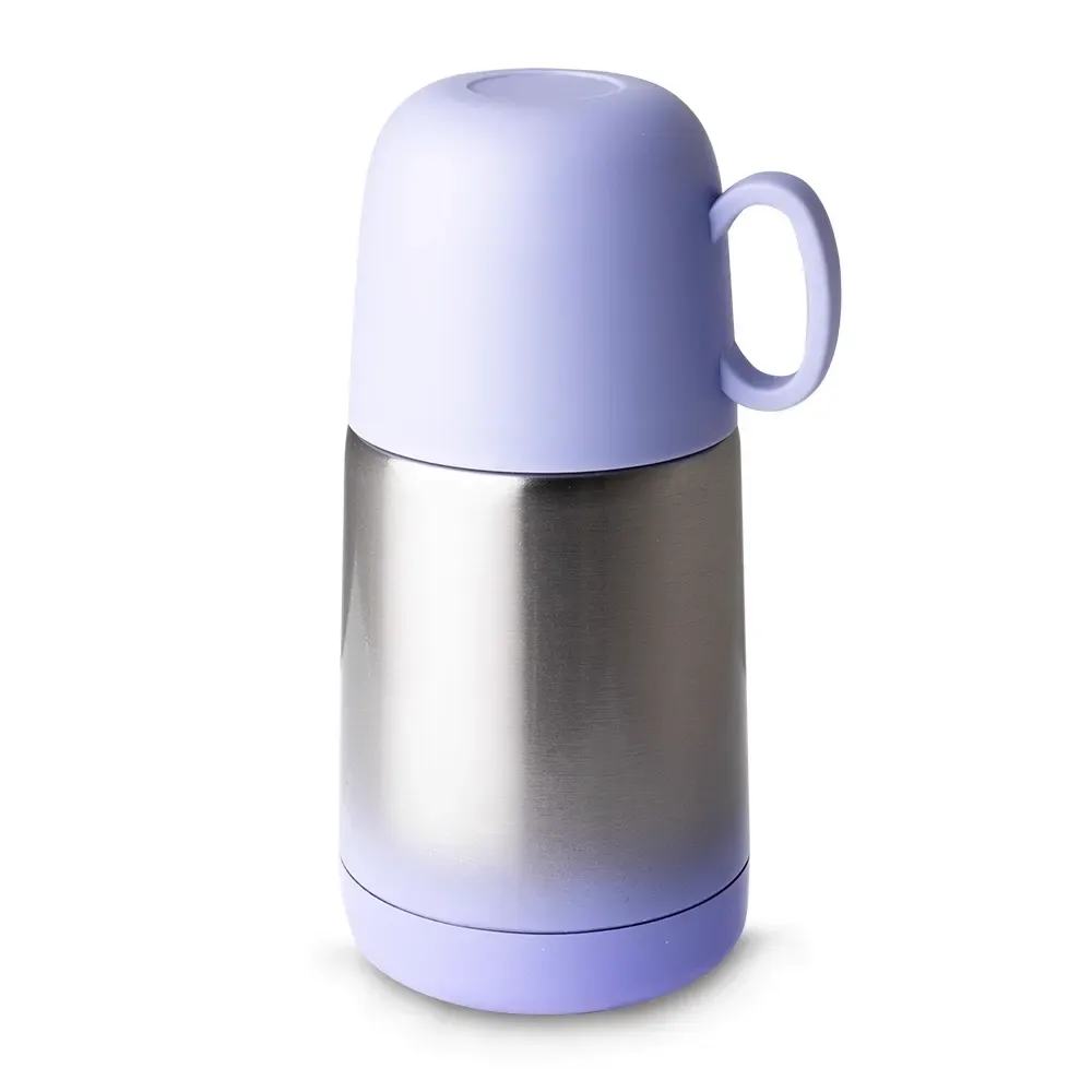 Garrafa térmica 230ml degradê personalizada lilás
