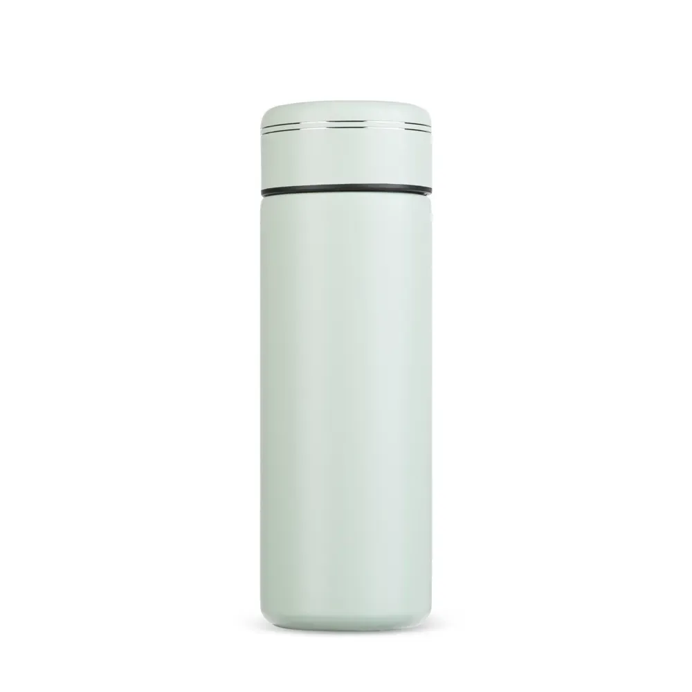 Garrafa Térmica 300ml com Infusor personalizada verde