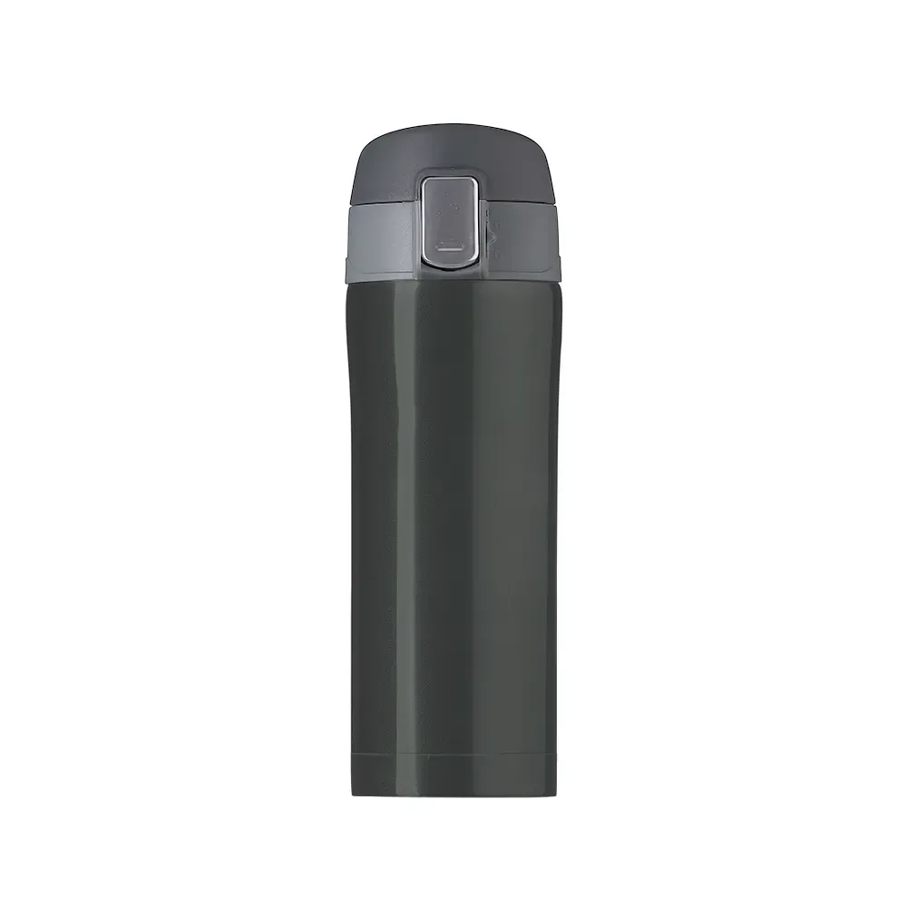 Garrafa Térmica 320ml Colorida com Trava Lateral personalizada chumbo