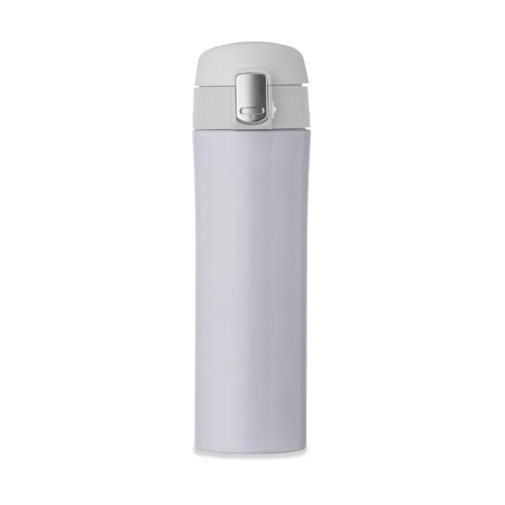 Garrafa Térmica 450ml personalizada branca