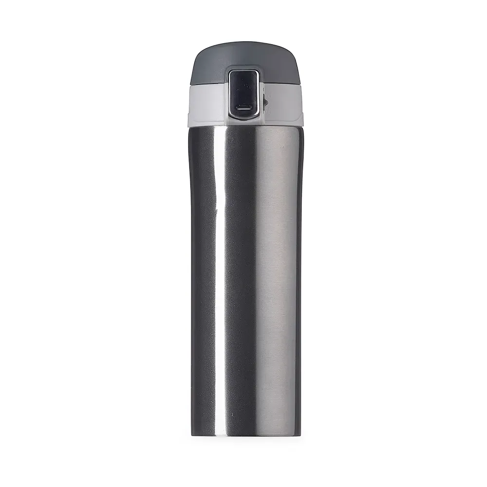 Garrafa Térmica 450ml personalizada cinza