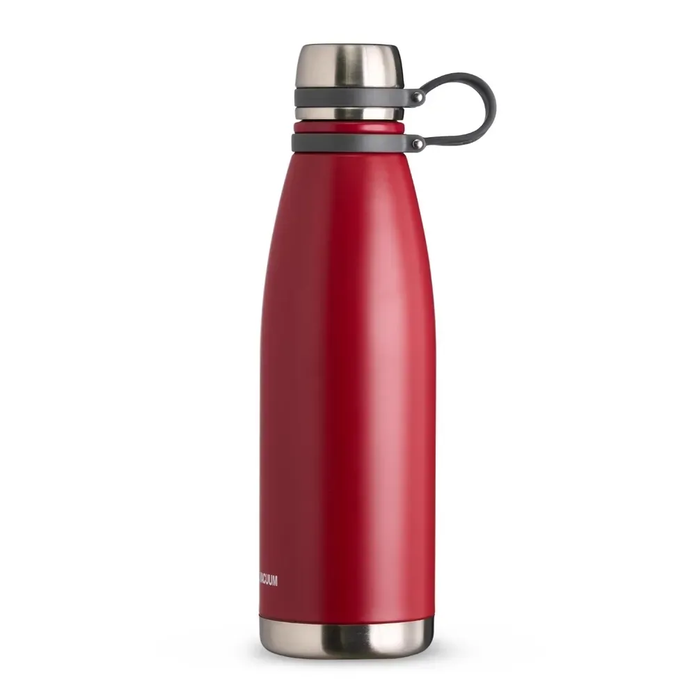 Garrafa Térmica Inox 1,1 Litros com Infusor personalizada vermelha