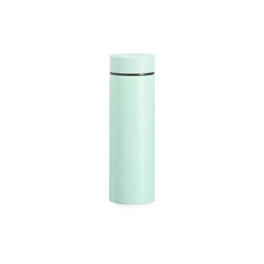 Garrafa Térmica Inox 240ml personalizada verde